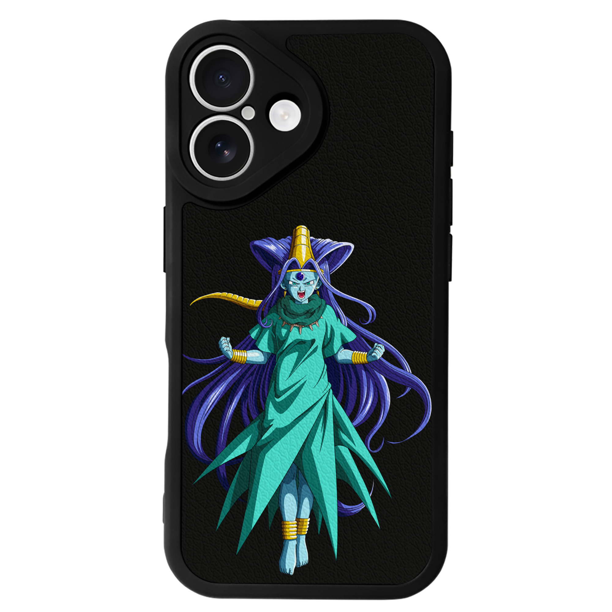 （画像用） ドラゴンボール DRAGON BALL 【iPhone 16シリーズ対応】シリコンスマホケース（レザー調） 材質：シリコン